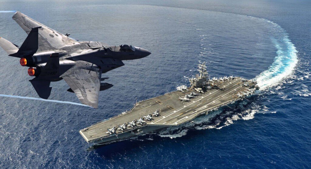 jet and carrier